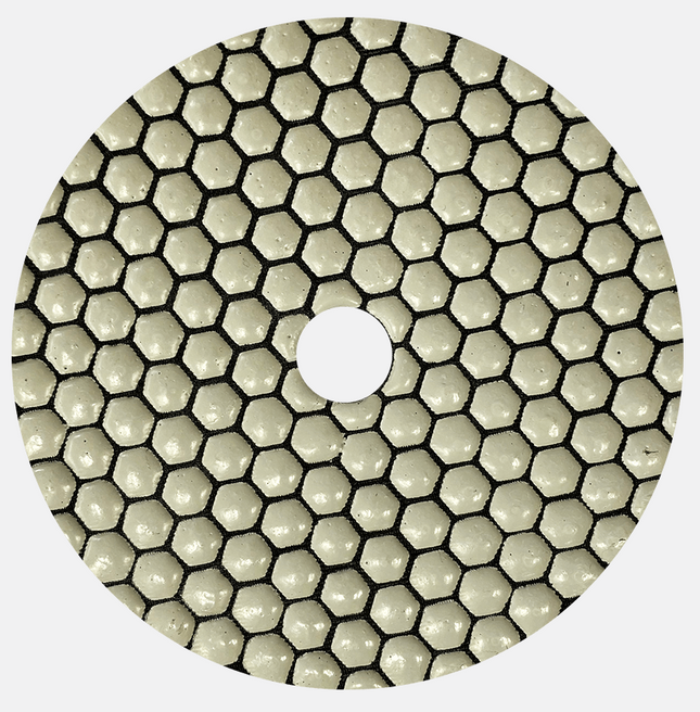 Carat diamant polijstpad Ø125 x BUFF Wit - EGPBUFFWH00