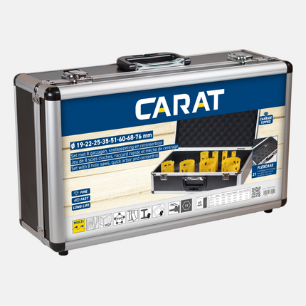 Carat gatzagenset 8delig - LMSSET0800