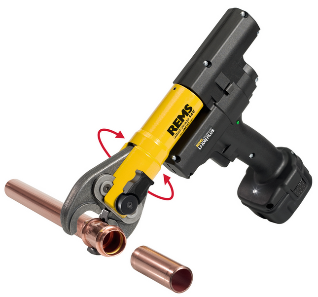 Rems perstang Mini-Press set met bekken 16+20+26 14V - 578019R220