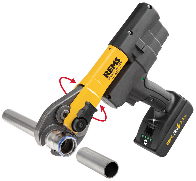 Rems perstang Mini-Press set met bekken