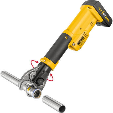 Rems perstang Mini-Press 22V S recht set met bekken TH 16+20+26 - 578041R220