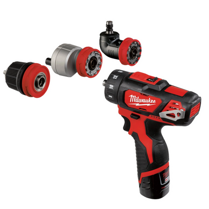 Milwaukee M12 BDDXKIT-202C subcompactboorschroefmachine - 4933447836