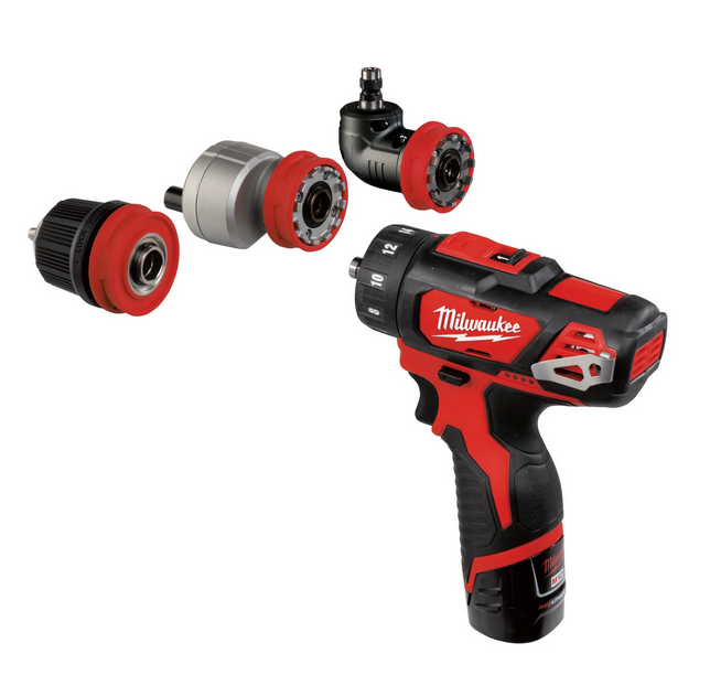 Milwaukee M12 BDDXKIT-202C subcompactboorschroefmachine - 4933447836