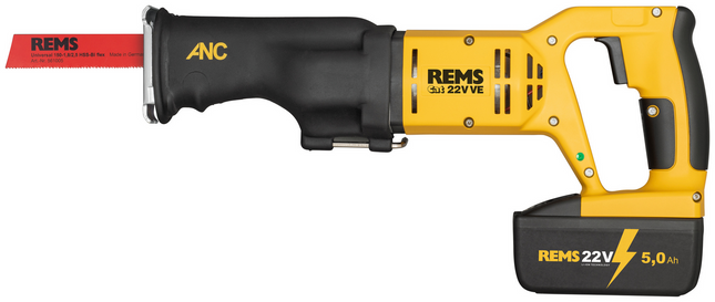 Rems Cat 22v VE set reciprozaag 500W Incl.Li-Ion accu - 560052R220
