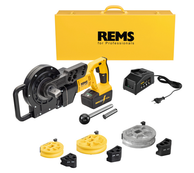 Rems Curvo 22V pijpenbuiger set 15+18+22 - 580051R220
