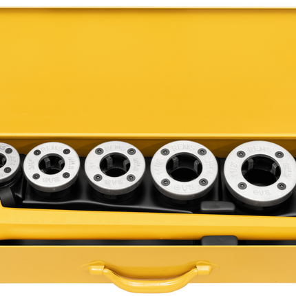Rems Eva handdraadsnij-ijzer set R 1/2+3/4+1+1 1/4+1 1/2+2 - 520017