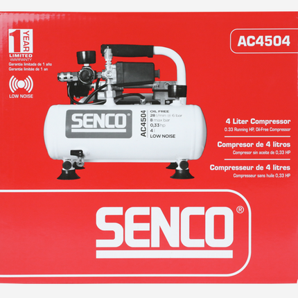 Senco AC4504-geluidsarme compressor- AFN0024