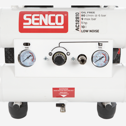 Senco AC12810-geluidsarme compressor- AFN0026