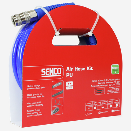 Senco luchtslangkit universeel 10.0mmx10meter - 4000670