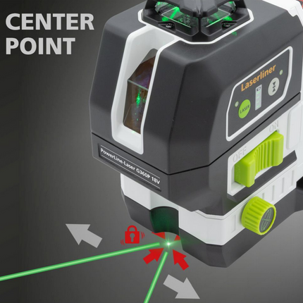 Laserliner PowerLine-Laser G360P Multi-18V