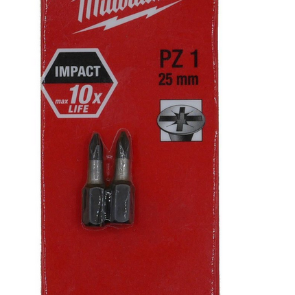 Milwaukee Schroefbit PZ1 25mm - 4932352435
