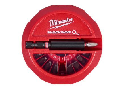 Milwaukee Schroefbits 15-delig set Shockwave- 4932430904