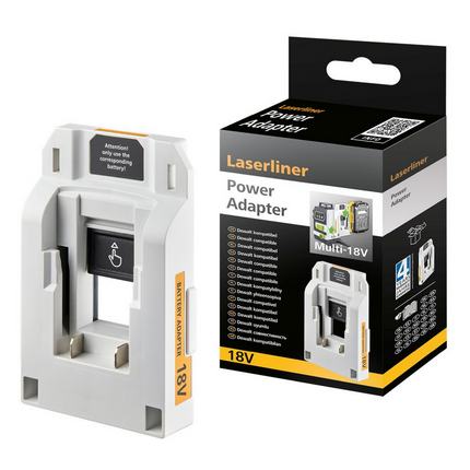 Laserliner PowerPlane-Laser 3G Multi-18V incl. Dewalt accuadapter