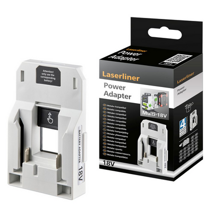 Laserliner PowerPlane-Laser 3G Multi-18V incl. Metabo accuadapter