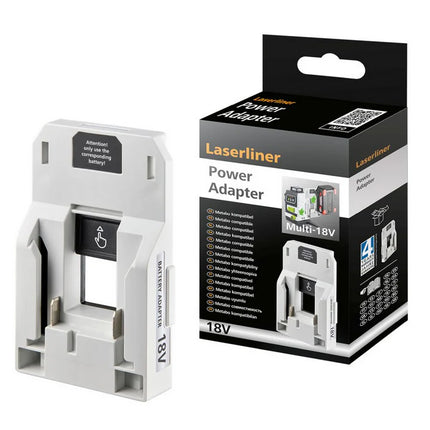 Laserliner PowerPlane-Laser 3G Pro Multi-18V incl. Metabo accuadapter