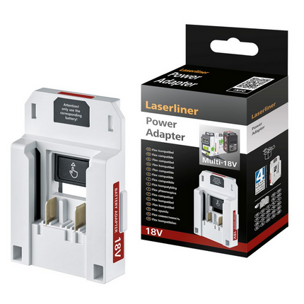 Laserliner PowerPlane-Laser 3G Multi-18V incl. Flex accuadapter