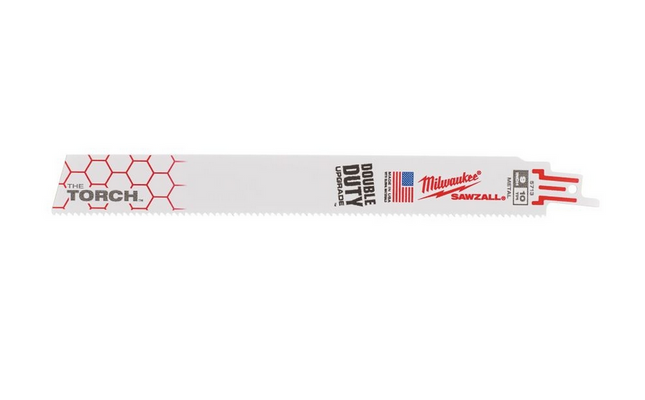 Milwaukee Torch Reciprozaagblad 230mm x 10Tpi 5 stuks- 48005713