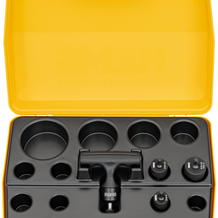 Rems KaliGrat E Set 16x2+20x2+25x2,5/26x3 uit-/inwendig ontbramer - 114000R
