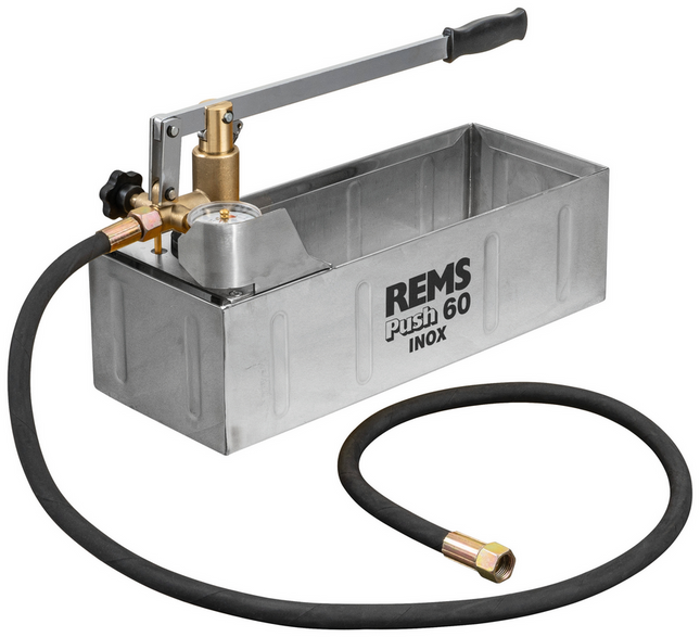 Rems push 60 handafperspomp INOX - 115001R