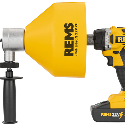 Rems Mini-Cobra S 22V set ontstoppingsapparaat - 170025R220