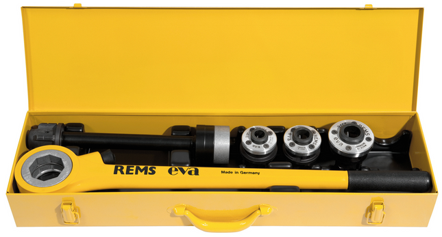 Rems snijkoppen S set NPT 1/2+3/4+1 - 520056R