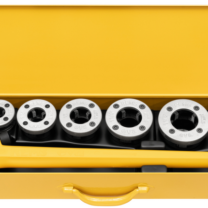 520067Rems Eva handdraadsnij-ijzer set NPT 1/2+3/4+1+1 1/4+1 1/2+2 - 520067