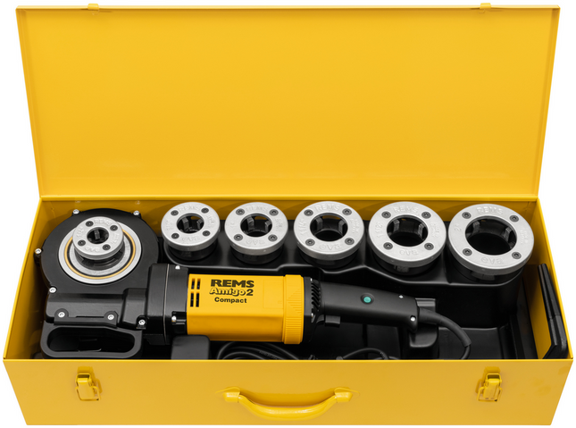 Rems Amigo 2 Compact Set R 1/2+3/4+1+1 1/4+1 1/2+2 draadsnijmachine - 540024R220