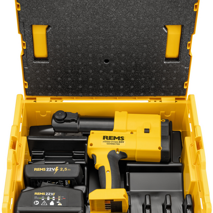 Rems perstang Akku-Press 22V Connected basic pack Inc. accu- 576015R220