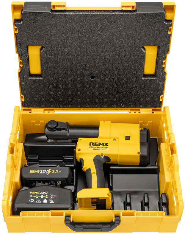 Rems perstang Akku-Press 22V Connected basic pack Inc. accu- 576015R220