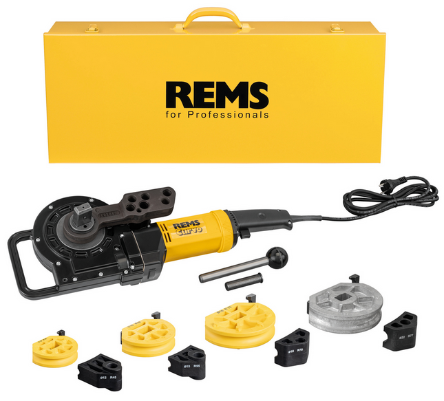 Rems Curvo pijpenbuiger set 12+15+18+22 - 580020R220
