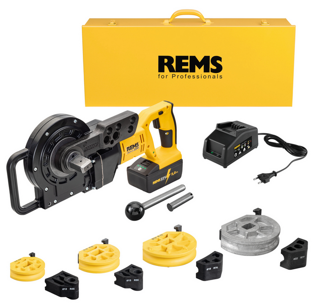 Rems Curvo pijpenbuiger set 12+15+18+22 - 580055R220