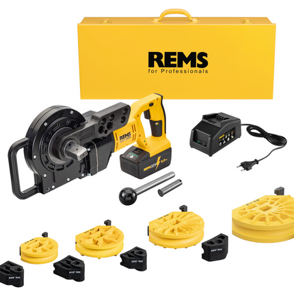 Rems Curvo pijpenbuiger 22V set 3/8+1/2+5/8+3/4+7/8'' - 580066R220