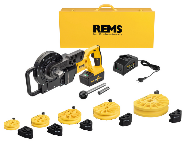 Rems Curvo pijpenbuiger 22V set 3/8+1/2+5/8+3/4+7/8'' - 580066R220