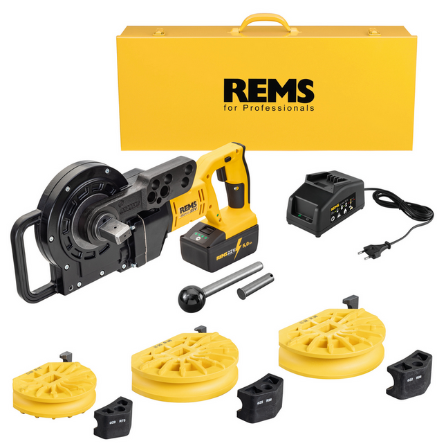 Rems Curvo pijpenbuiger 22V set 20+25+32 - 580069R220