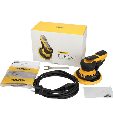 Mirka DEROS II 650 Ø 150 mm excentrische schuurmachine 400W - MID6504044