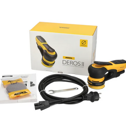 Mirka DEROS II 350 Ø 77 mm elektrische excentrische schuurmachine 300W - MID3504044