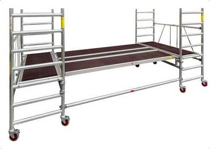 Little jumbo Vouwsteiger werkplatform - 41400400 (LxBxH 400x185x183 cm)