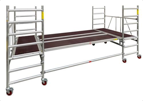 Little jumbo Vouwsteiger werkplatform - 41400400 (LxBxH 400x185x183 cm)