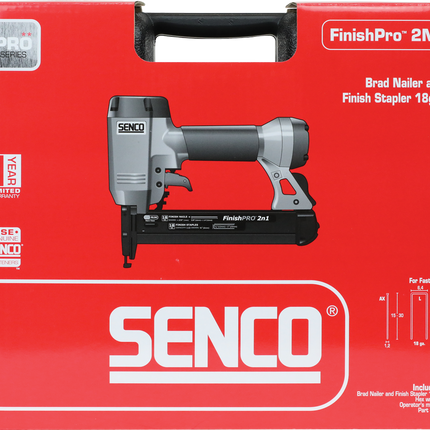Senco FinishPro2N1 2 in 1 brad- en nietmachine -2D2001N
