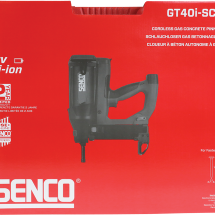 Senco GT40i-SCP-betonnagelmachine -15VS2001N