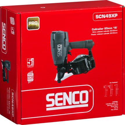 Senco SCN49XP trommelspijkermachine dual - 5J2001N