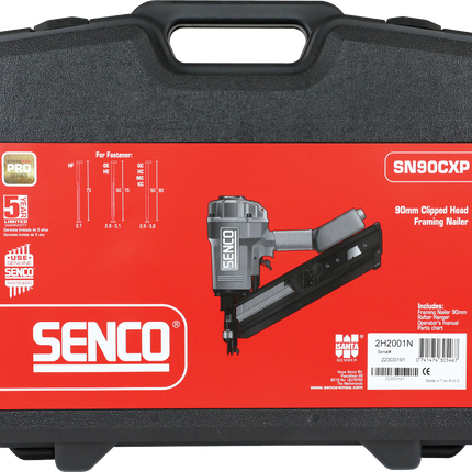 Senco SN90CXP D-kop spijkermachine (dual) - 2H2001N