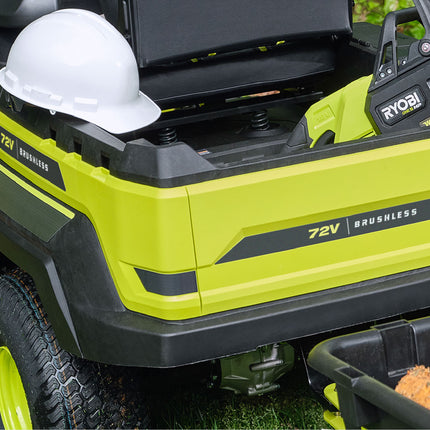 Ryobi RY72TMX107 Tuintractor 72V 107cm tot 6000m2