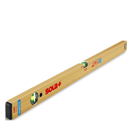 Sola Alu Blokwaterpas 100cm 2 libellen 0,50mm/m magnetisch