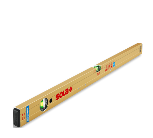 Sola Alu Blokwaterpas 100cm 2 libellen 0,50mm/m magnetisch