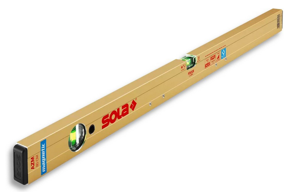 Sola Alu Blokwaterpas 40cm 2 libellen 0,50mm/m magnetisch