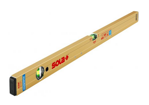 Sola Alu Blokwaterpas 80cm 2 libellen 0,50mm/m magnetisch