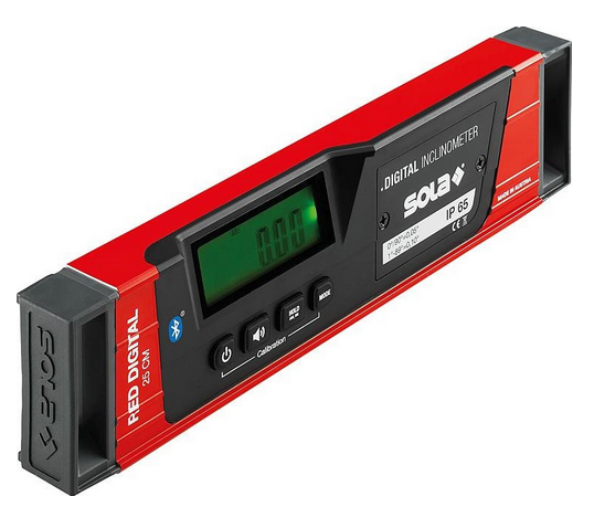 Sola RED 25 Elektronische hellingwaterpas digital 25cm