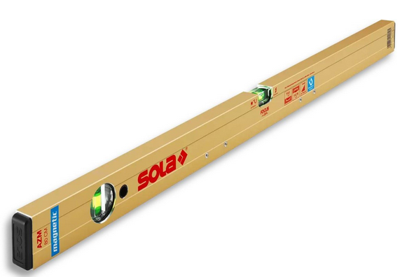 Sola Alu Blokwaterpas 50cm 2 libellen 0,50mm/m magnetisch