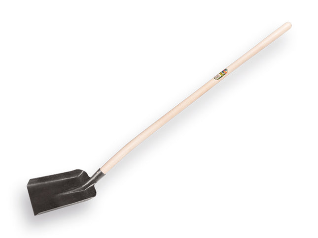 Stalschop met Atlas batsesteel 130 cm gebogen -780080